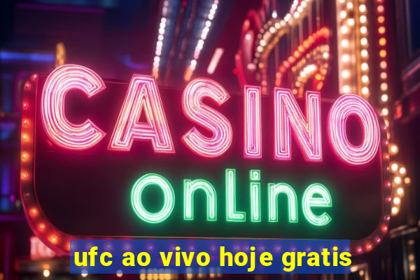 ufc ao vivo hoje gratis